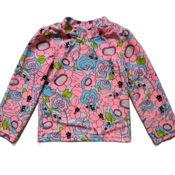 Carter's Other - Carter's Just One You Girls 5T Swim Shirt Long Sleeve Pink Floral
